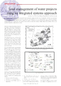Load Management of Water Projects Using an Integrated Systems Approach by Chris Scheepers, Dr