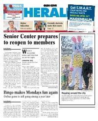 Senior Center Prepares to Reopen to Members