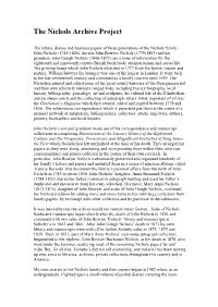 The Nichols Archive Project