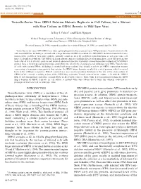 Varicella-Zoster Virus ORF61 Deletion Mutants Replicate in Cell Culture, but a Mutant with Stop Codons in ORF61 Reverts to Wild-Type Virus