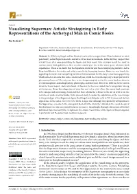 Visualizing Superman: Artistic Strategizing in Early Representations of the Archetypal Man in Comic Books