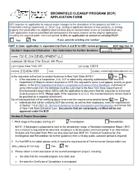 BCP Application