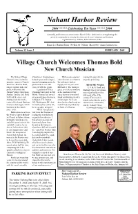 FEBRUARY 2005 • Page 1 Nahant Harbor Review