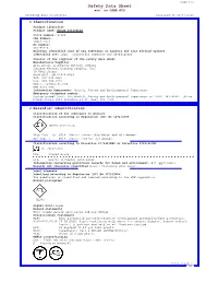 Safety Data Sheet Acc