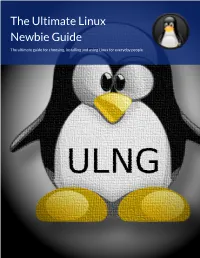 The Ultimate Linux Newbie Guide