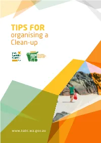 TIPS for Organising a Clean-Up