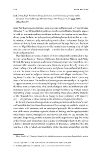 284 Erik Davis Highweirdness Emerged in June, 2019 As a Joint Publication of MIT and Strange Attractorpress.1Thispublishingallia