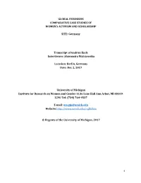 Global Feminisms Comparative Case Studies of Women's