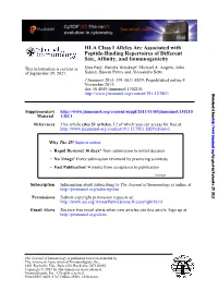 Size, Affinity, and Immunogenicity Peptide-Binding Repertoires Of