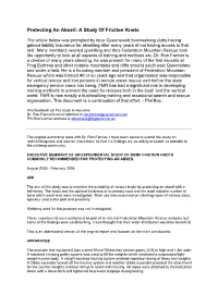 Protecting an Abseil: a Study of Friction Knots