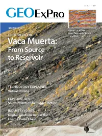 Vaca Muerta: from Source to Reservoir