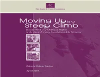 Moving up Steep Climb