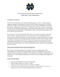 The University of Notre Dame Leprechaun 2020-2021 Tryout Information