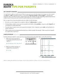 Key Concept Overview Sample Problem