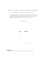 Schouten Tensor and Some Topological Properties