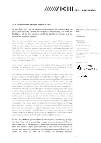 ZKM Exhibitions and Research Projects in 2021 at the ZKM 2021