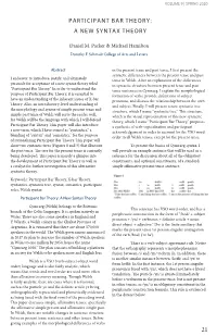 A New Syntax Theory