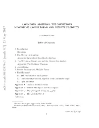 Arxiv:Math/0612474V3 [Math.NT] 23 May 2017 20D08