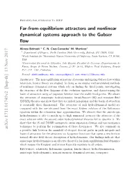 Far-From-Equilibrium Attractors and Nonlinear Dynamical Systems Approach to the Gubser ﬂow