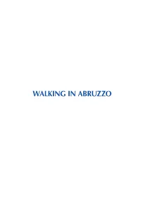 Walking in Abruzzo Walking in Abruzzo
