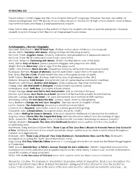 AP READING LIST the Lists Below Contain Suggested Titles for a Students Taking AP Language. However, the Texts Are Written at Va