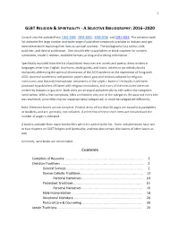 Elective Bibliography: 2016–2020