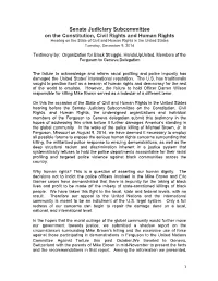 Ferguson to Geneva Statement