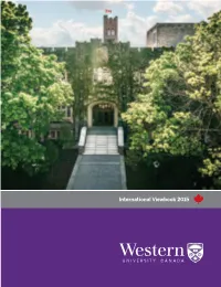 International Viewbook 2015 WELCOME to WESTERN