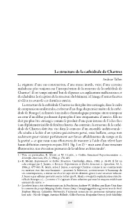 La Structure De La Cathédrale De Chartres