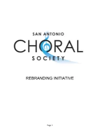 Rebranding Initiative