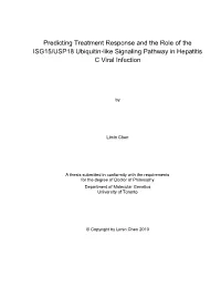 Chapter 2 Search for Response Signature in Liver Tissues of Patients