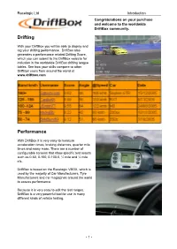 Drifting Performance