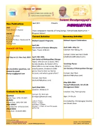 Newsletter Title