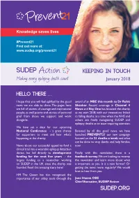 SUDEP Action Keeping in Touch Making Every Epilepsy Death Count January 2018
