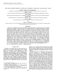 1. INTRODUCTION Formed Via the Accretion And/Or Merger of Dwarf Satellite Galaxies (Searle & Zinn 1978;Coü Te Et Al
