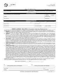 Speedy Application Bond Number: a BOND INFORMATION OBLIGEE/ TYPE of BOND BOND AMOUNT REQUESTED EFFECTIVE DATE INITIAL TERM of BOND