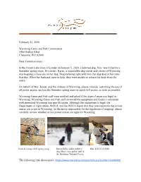 Ban of All Trigger-Loaded Snares
