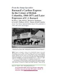 Barnard's Cariboo Express