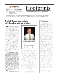 Hoofprints a Bi-Monthly Publication for Local History Groups May/June 2018 Volume 22, Issue 5
