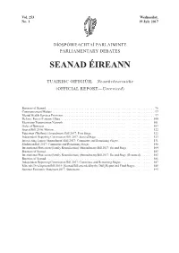 Seanad Éireann