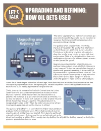 Upgrading and Refining: How Oil Gets Used