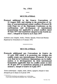 Geneva Conventions