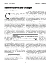 Reflections from the Old Right