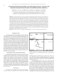 Tetrapod Biostratigraphy and Biochronology Across the Triassic-Jurassic Boundary in Northeastern Arizona
