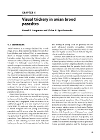 Visual Trickery in Avian Brood Parasites