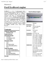 Ford Ecoboost Engine - Wikipedia 1 of 27