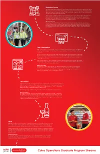 Coles Operations Graduate Program Streams