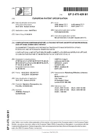 Compositions Comprising Enzyme-Cleavable Ketone