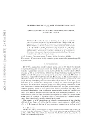 Projections in $ L^ 1 (G) $; the Unimodular Case