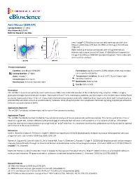 Anti-Mouse CD84 APC Catalog Number: 17‐0841 Also Known As:SLAMF5 RUO: for Research Use Only